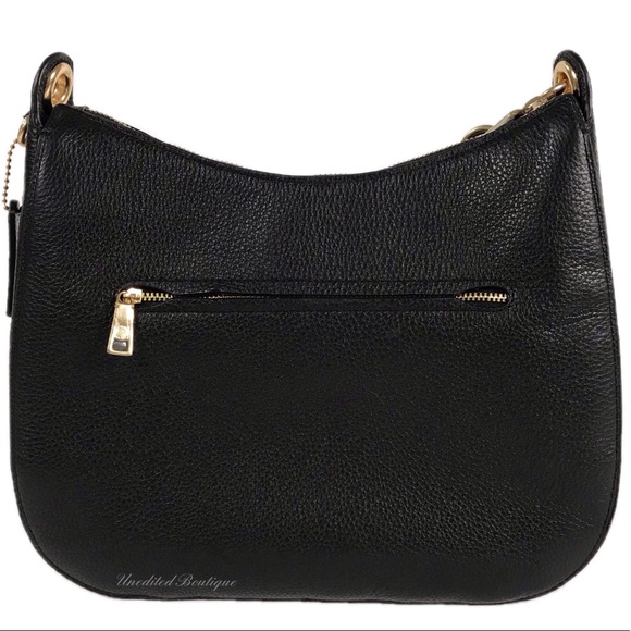 COACH Jes Leather Shoulder Bag Handbag - Picture 2 of 6